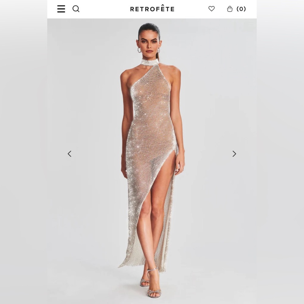 ISO:   Retrofete X May Mashiah Gemma Dress Silver